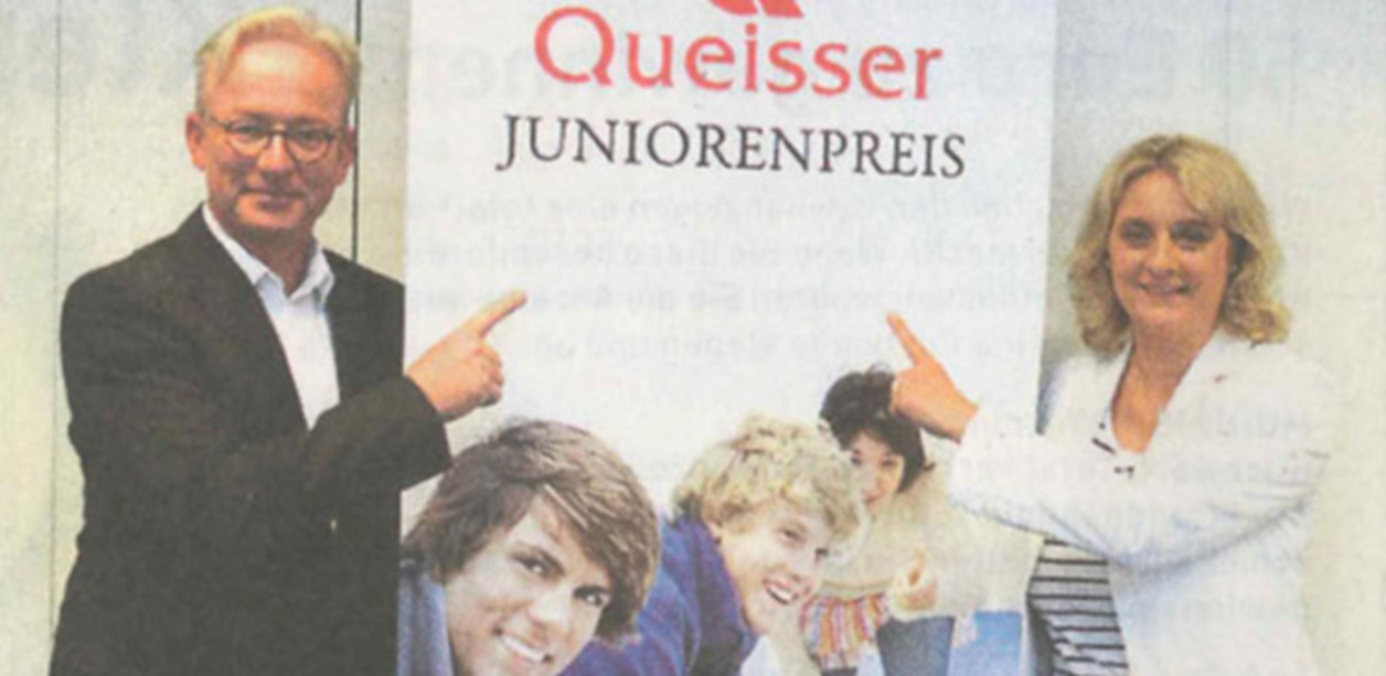Queisser Juniorenpreis 2016: Jetzt bewerben!