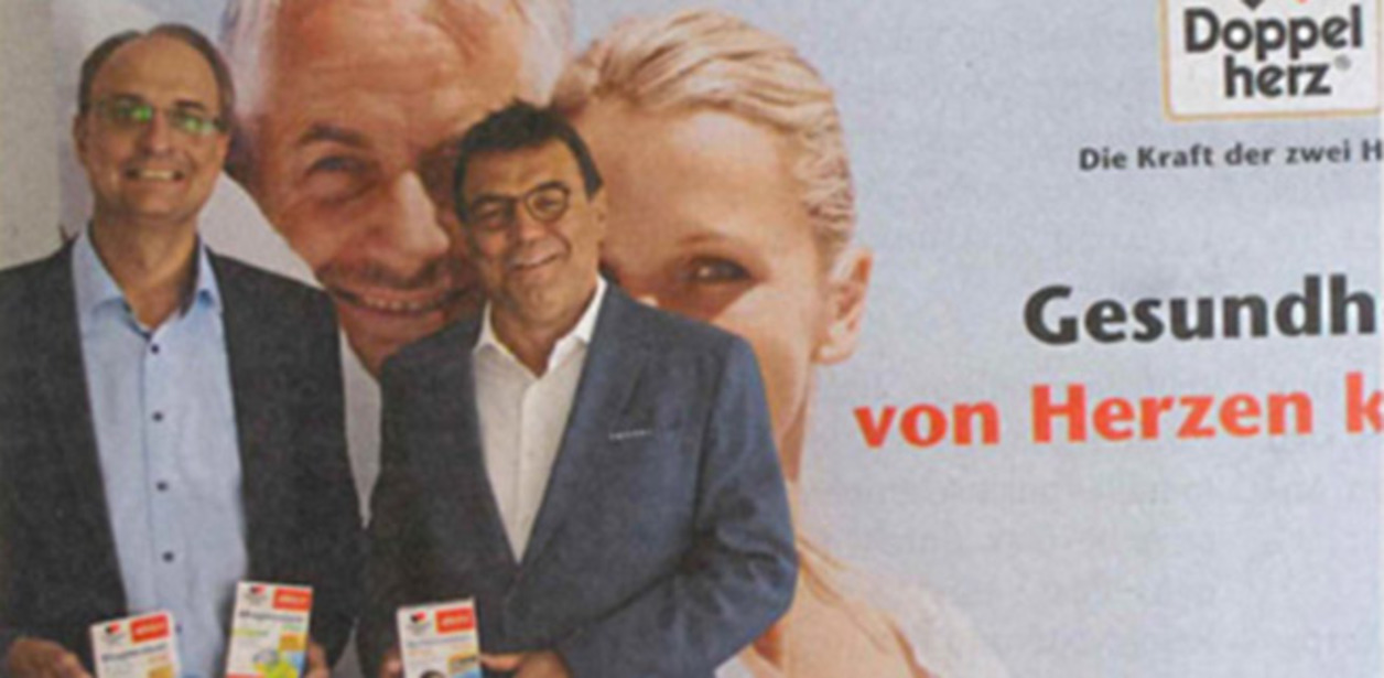 Doppelherz ist TOP-Marke im Lebensmitteleinzelhandel
